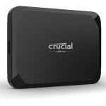 CRUCIAL SSD PORTATILE USB TIPO C 2TB X9 1050MB/S NERO