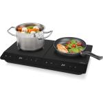 PIASTRA DI COTTURA A INDUZIONE 2000 WATT IK-6161 TRISTAR NERO