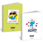 QUADERNO I PUFFI 60FOGLI 22.2X29.7 BLASETTI CON SPIRALE