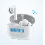 AURICOLARE BLUETOOTH AMPLIFICATORE DI SUONI AUDIOMAX SAIET BIANCO
