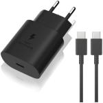 SAMSUNG PD 25W CHARGER TYPE-C NERO EP-TA800B BULK