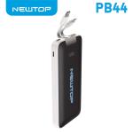 NEWTOP PB44 POWER BANK FAST CHARGING CON CAVI 10000MAH BIANCA