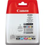 CART. CANON MULTIPACK PGI580/CLI581 CMYK 5 CARTUCCE