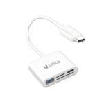 LETTORE DI MEMORY CARD CON PRESA TIPO C AD0298 UNICO 