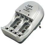 CARICA BATTERIE NI-MH/NI-CD 2CH 100-240V AC 60/50Hz (Adatto per AA/AAA/9V)   