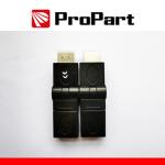 Adattatore Spina HDMI (19PIN) rotante 180° orizzontale e 90° verticale – Presa HDMI (19PIN) rotante 360°? / Contatti dorati / PROPART