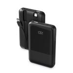 BATTERIA UNIVERSALE PORTATILE POWER BANK 10000 TIPO C + LIGHTNING NERA FONEX
