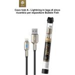 CAVO DATI/RICARICA IN LEGA DI ZINCO USB LIGHTNING C 60W 1MT DEVIA 