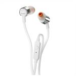 AURICOLARI CON MICROFONO JACK 3.5MM JBL TUNE210 COLORE BIANCO
