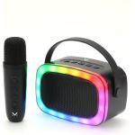 SPEAKER PORTATILE CON MICROFONO WIRELESS FUNZIONI KARAOKE E MAGIC VOICE  MAJESTIC