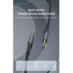 CAVO AUDIO 1MT JACK / JACK DEVIA NERO