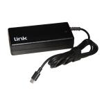 ALIMENTATORE NOTEBOOK USB TIPO C 100 WATT LINK NERO