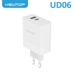 NEWTOP UD06 CARICATORE UNIVERSALE POWER DELIVERY QC3.0 18W + PD 65W