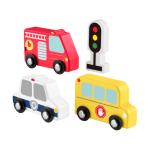 FISHER-PRICE WOODEN VEICOLI 3 PACK JCY32