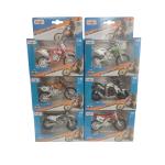 BURAGO COLLEZIONE MOTO CROSS - 1:18 NEW PACK