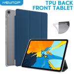 NEWTOP TPU BACK FRONT APPLE IPAD AIR 3 10.5" - IPAD 10.2" 2019/2020/2021 (APPLE - IPAD AIR III 10.5'' - BLU)