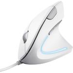 TRUST VERTO ERGO MOUSE WHT 25133