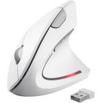 TRUST VERTO WIRELESS ERGO MOUSE WHT 25132