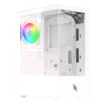 NOUA NEXUS P100 CASE PC GAMING ATX MID-TOWER VENTOLA LED ARGB 120mm MB SYNC PANNELLO FRONTALE E LATERALE IN VETRO TEMPERATO SENZA CORNICE BIANCO