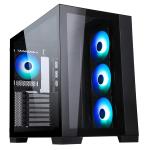 ITEK DARK CAVE GAMING TOWER ARGB FINESTRE TRASPARENTI NERO
