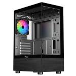 ITEK SHOWBUI 33B CASE GAMING TOWER ATX 12cm ARGB FAN PANNELLO FRONTALE E LATERALE IN VETRO TEMPERATO SENZA CUCITURE NERO