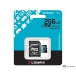 KINGSTON MEM. CARD MICRO 128GB CANVAS GO PLUS 4K SDCG4/256GB 200MBS