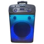 SISTEMA AUDIO PORTATILE LED BLUETOOTH FLAME T55  MAJESTIC NERO