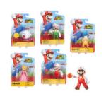 JAKKS NINTENDO SUPER MARIO ASSORTIMENTO 4" FIGS WAVE 6PZ 424484-6-GEN