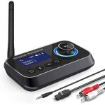 TRASMETTITORE BLUETOOTH 3 IN 1 5.3 BOX 2 CUFFIE OTTICO AUX 3.5