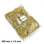 ELASTICI GOMMA GIALLA 100*1.6MM 1KG