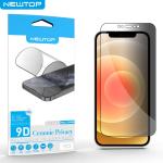 FULL GLUE ANTI-BREAK CERAMICA PRIVACY APPLE IPHONE 15 - 16 (APPLE - IPHONE 15 - NERO)