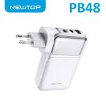 NEWTOP PB48 POWER BANK FAST CHARGING PD CON SPINA 10000MAH BIANCO