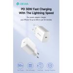 Carica Batterie Uscita Tipo-C carica rapida PD 30 Watt GaN DEVIA