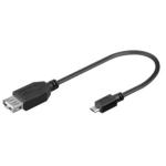 CAVO USB A FEMM./USB MICRO 0.17MT EWENT