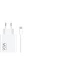 TRAVEL CASA XIAOMI ORIGINALE  1X USB + CAVO USB C 90W BIANCO