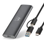 BOX PER HD SSD NVMe USB 3.2 EWENT NERO