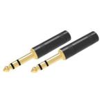 ADATTATORE 2 PZ AUX 6.35M/AUX 3.5F 3 PIN RIDEM