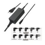 ALIMENTATORE NOTEBOOK UNIVERSALE 65W UNICO AD2564 NERO