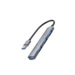 HUB USB 3.0 4 PORTE UNICO AD4733 GRIGIO