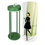 LAMPADA LED RICARICABILE LUMINOSITÀ REGOLABILE DA INTERNI ED ESTERNI GEMMA MAJESTIC VERDE