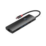 ADATTATORE USB-C to HDMI 4K@60Hz(4:4:4) + USB3.2 GEN1(5Gbps) x2 + SD3.0 