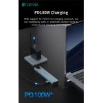 HUB Tipo-C 8 in 1 PD 100W RJ45 Usb 3.1 HDMI TF Card SD
