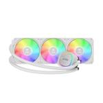 DISSIPATORE A LIQUIDO AURA GL360 V2 WHITE 3xFAN ARGB Dissipatore Liquido Aio  GAMDIAS 