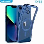NEWTOP CV33 COVER CROMO RINGS APPLE IPHONE 17 (APPLE - IPHONE 17 - BLU)