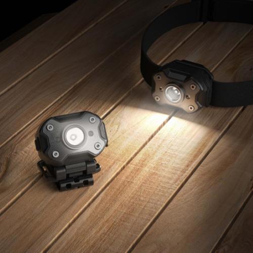 LAMPADA FRONTALE CON FASCIA KAI MAJESTIC NRA