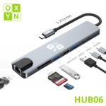 OXYN HUB06 USB C 8 IN 1 - BYL2017L