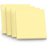 CUBO MEMO ADESIVI 75X75 COLORATI 400 FOGLI GIALLO