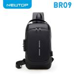 ZAINO NEWTOP BR09 MONOSPALLA CB18 NERO