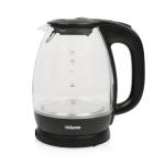 BOLLITORE ELETTRICO GLASS KETTLE 1.7 LITRI 2200W TRISTAR WK-3405 NERO
