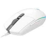 MOUSE  LOGITECH GAMING G203 BIANCO